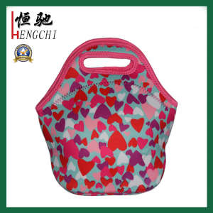 Customized Custom Print Insulated Neoprene Lunch Cooler Bag
