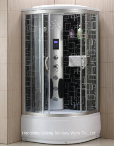 Massage Steam Sauna Glass Simple Shower Bath Room/Shower Cabin with Anti-Explosion Coating